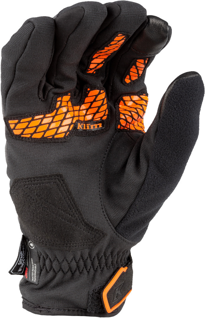 Klim Inversion Insulated Motorradhandschuhe grau/orange XL Abbildung 2