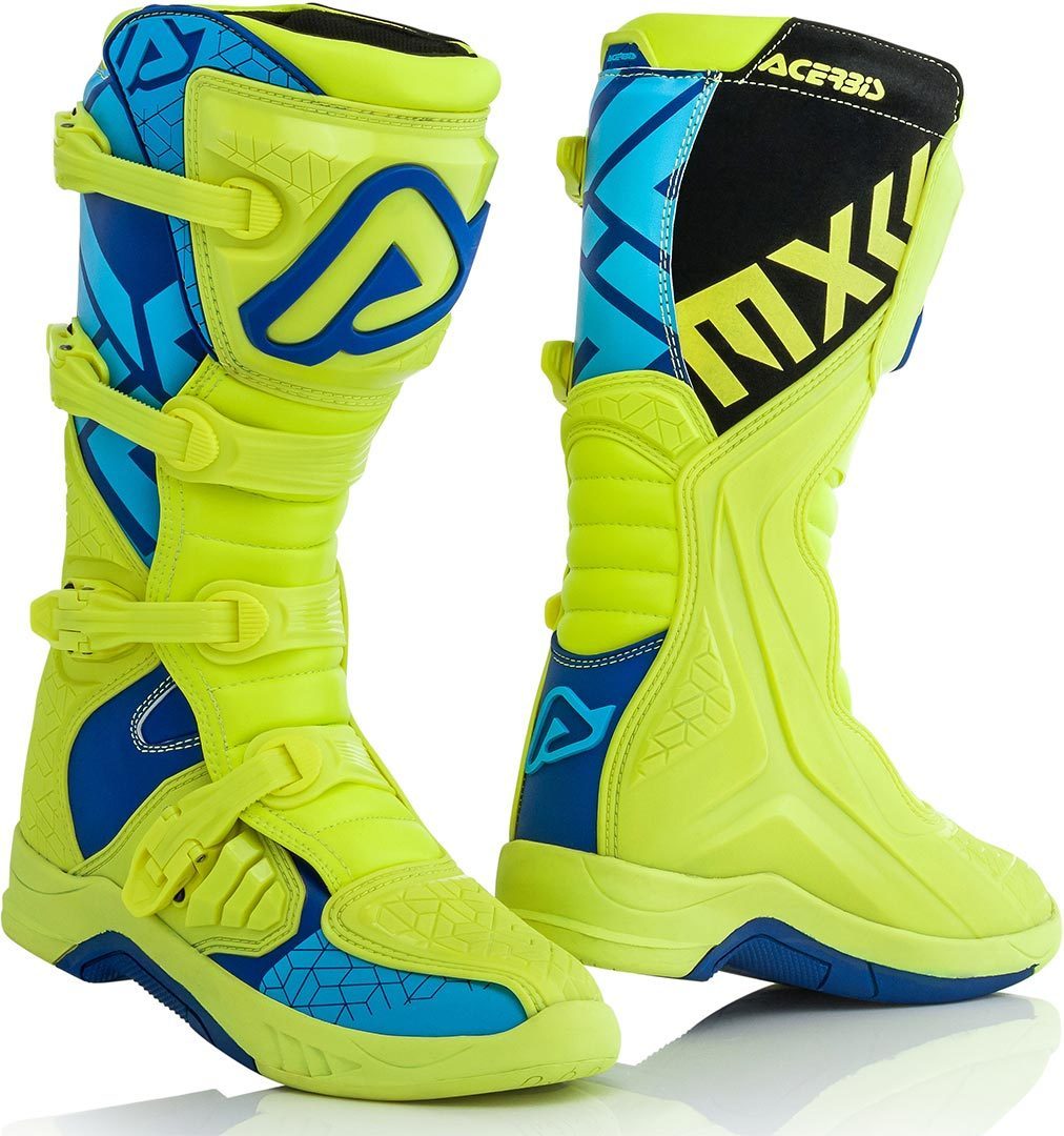 Acerbis X-Team Bottes Motocross jaune/bleu 47 Figure 1