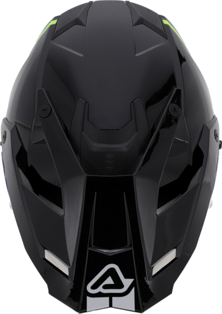 Acerbis Assault Graphic Cască Enduro Negru mat/galben S (55/56) Figura 5