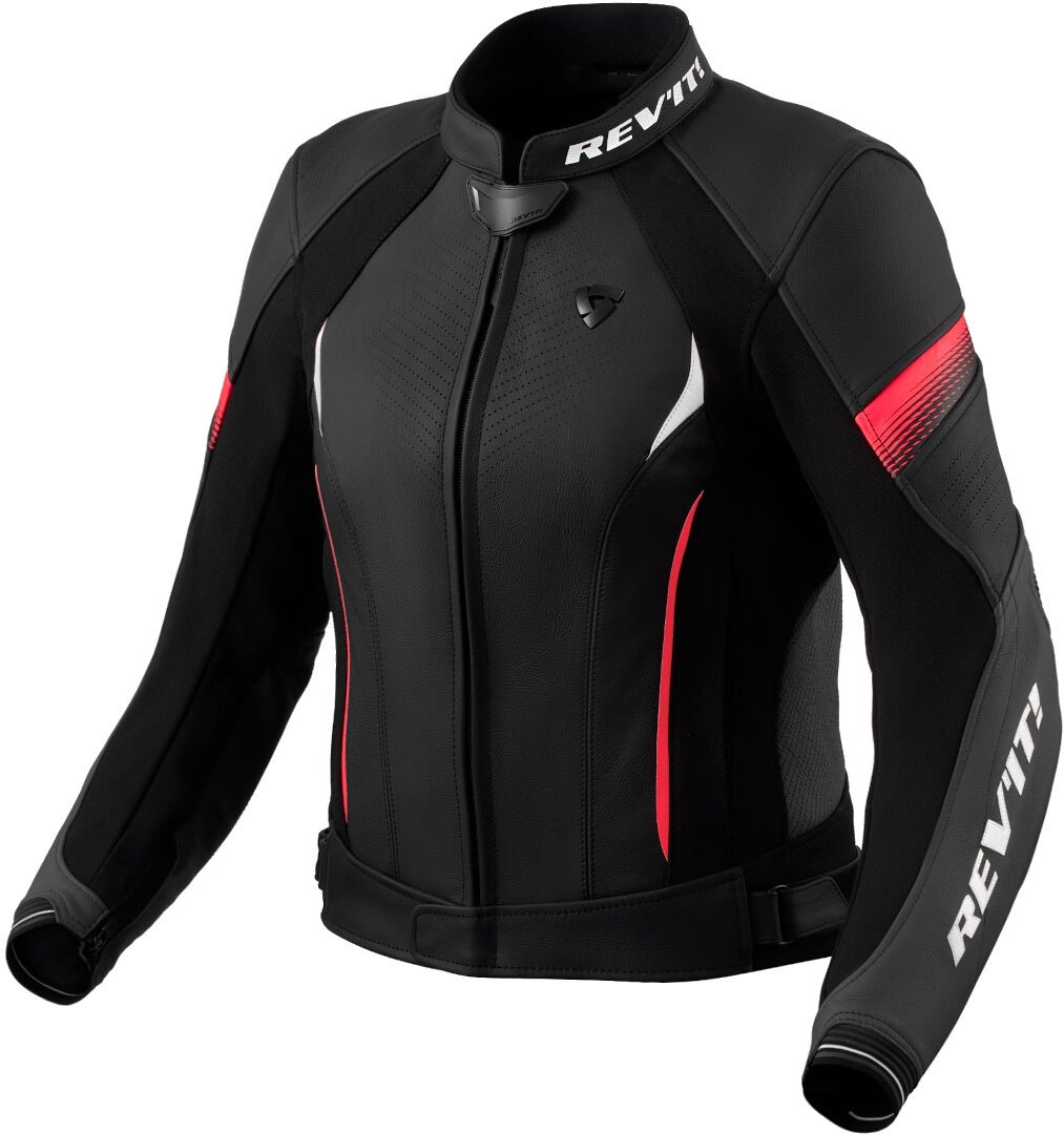 Revit Xena 4 Damen Motorrad Lederjacke schwarz/pink 44 Abbildung 1