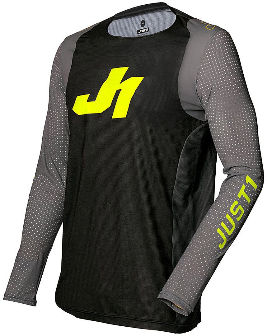 Just1 J-Flex Aria Motocross Jersey sort/rød L Figur 3