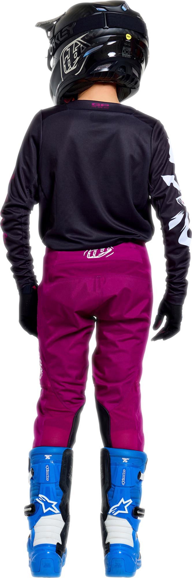 Troy Lee Designs GP Pro Cyclops Ungdoms motocrosstrøje Sort L Figur 5