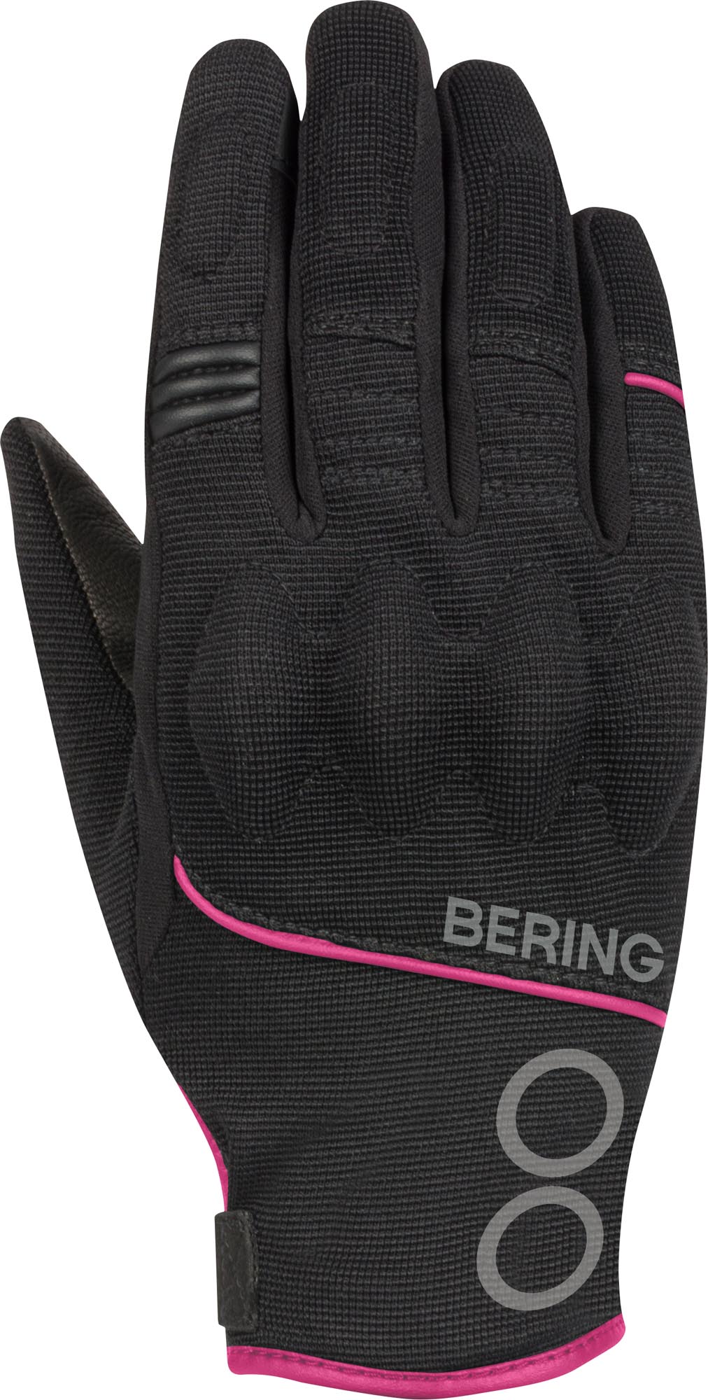 Bering Nassau Motorcykel Damehandsker sort/pink M Figur 1