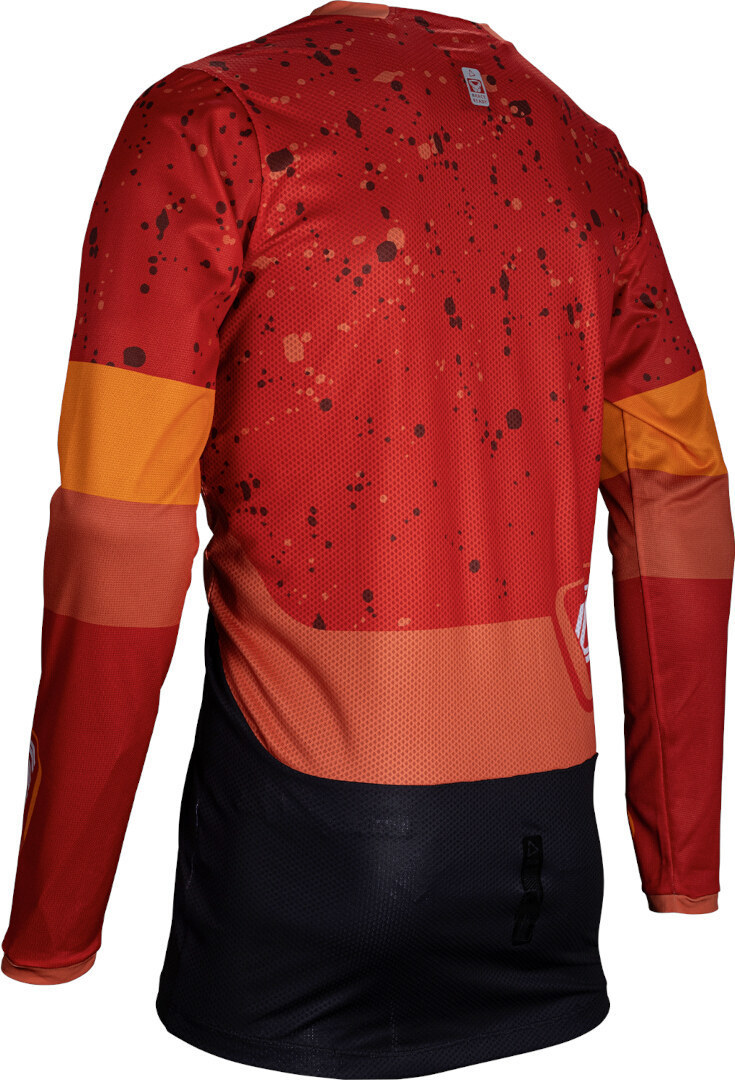 Leatt 4.5 Enduro Patch 2025 Tricou de motocross Negru/Portocaliu XXL Figura 2