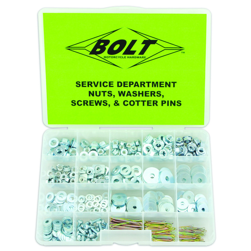 Bolt Piulițe, Șaibe, Șuruburi și Cuii Cotter Assortimentul 422 de piese Figura 2