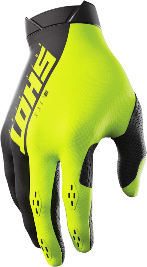 Shot Lite Gants de motocross jaune/noir 13 Figure 1