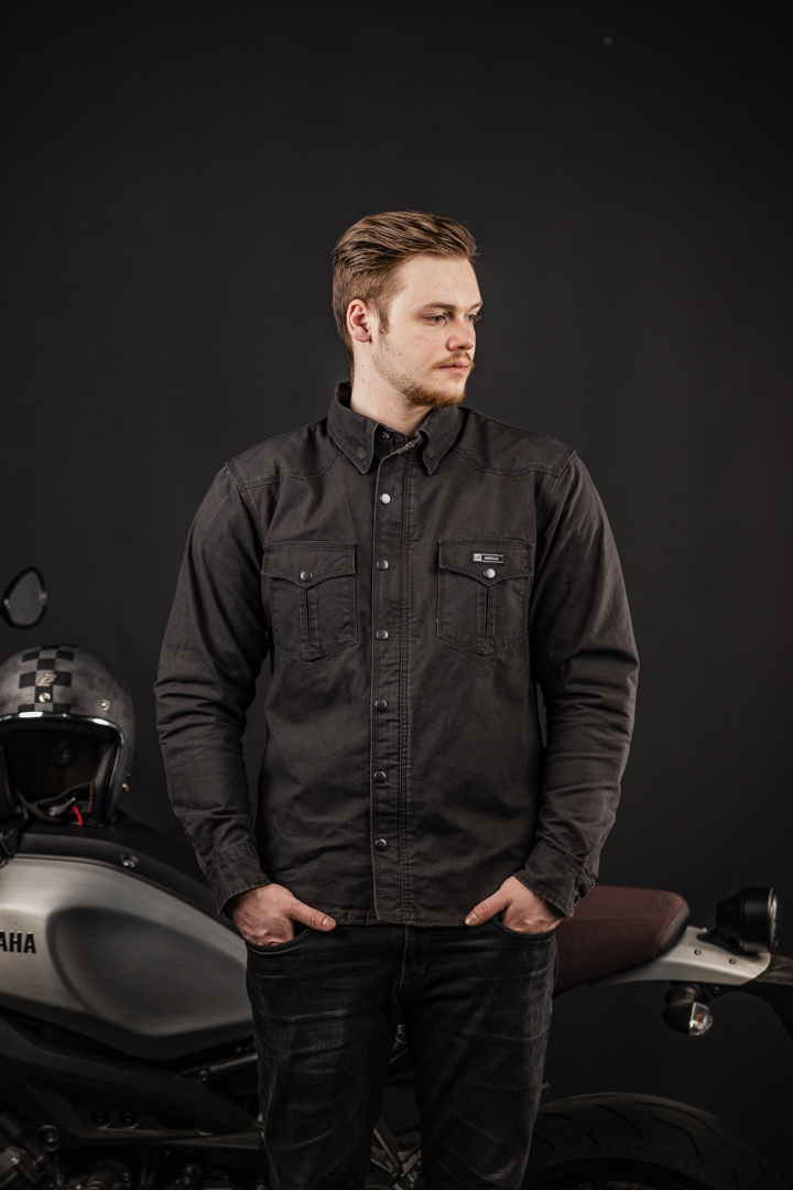 Merlin Hayes Motorcycle オートバイシャツ S 図2