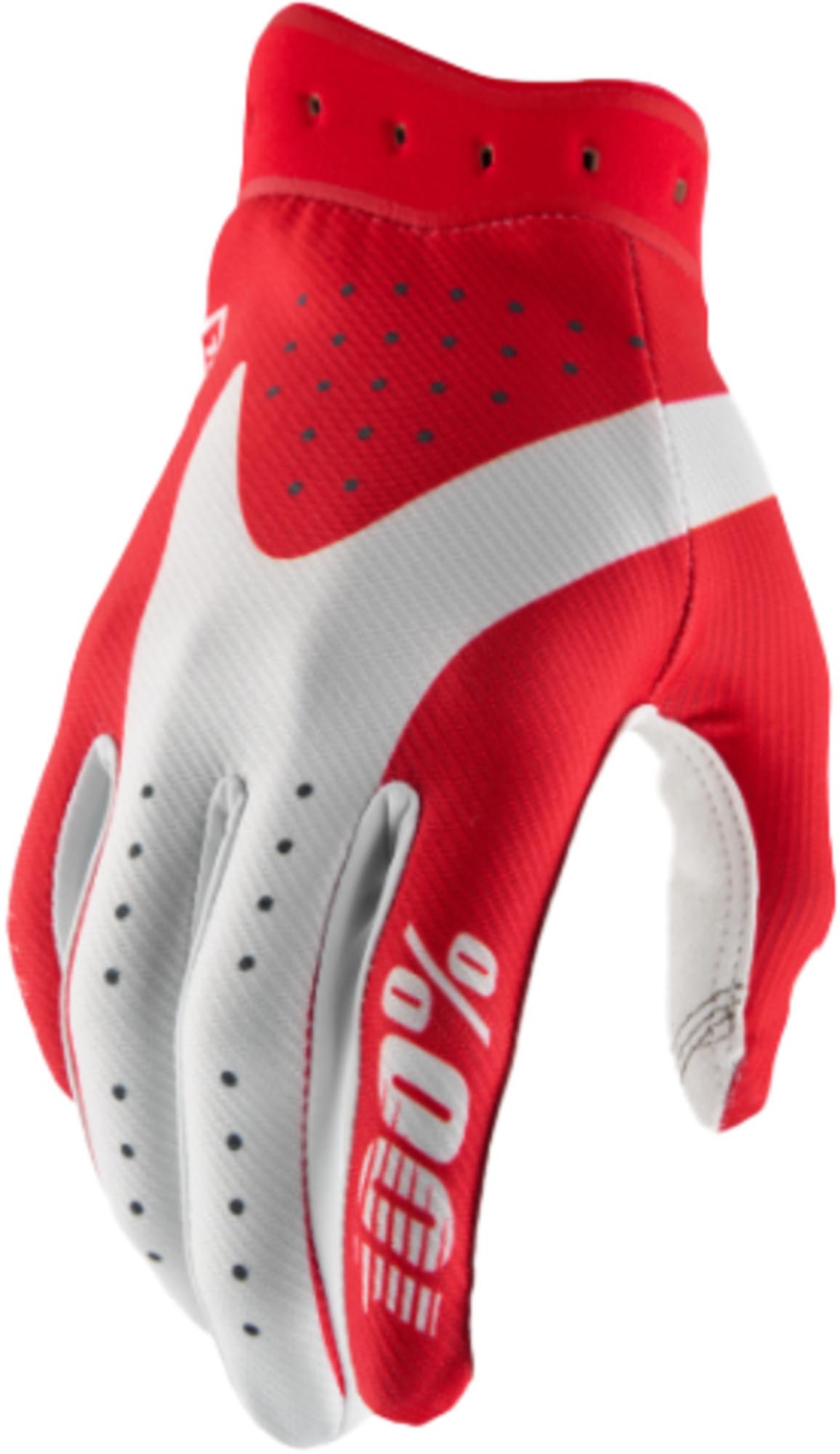 100% iTrack MX Handschuhe rot/weiß XL Abbildung 1