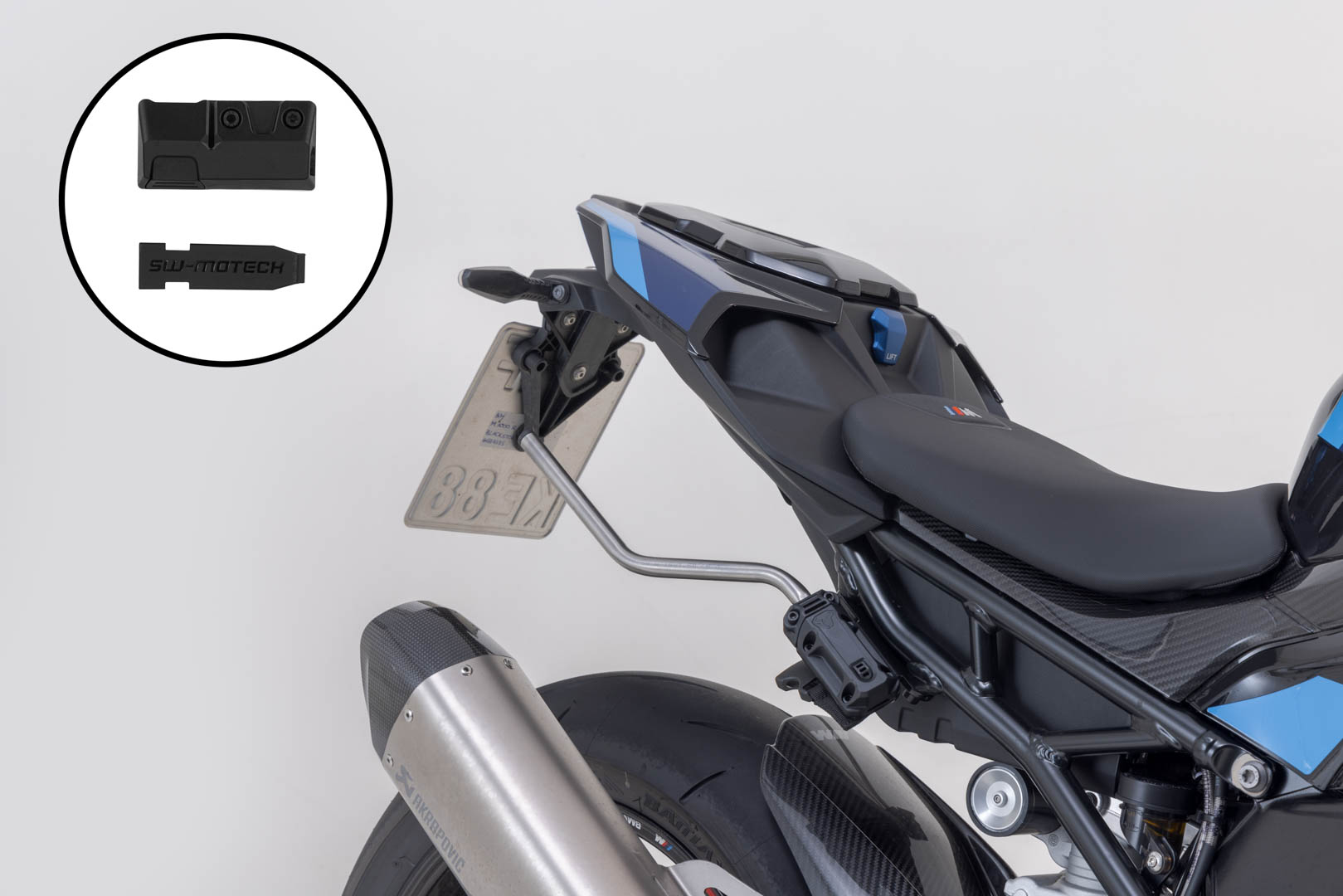 Set de geantă SW-Motech PRO BLAZE H - Negru. BMW S1000RR (19-22)/R (21-), M1000R (22-). Figura 4