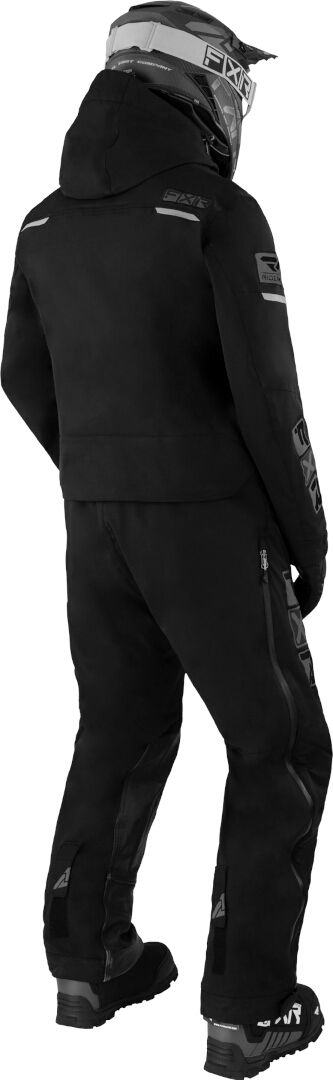 FXR Maverick Lite One Piece Snowmobile Suit black/grey M Figure 2