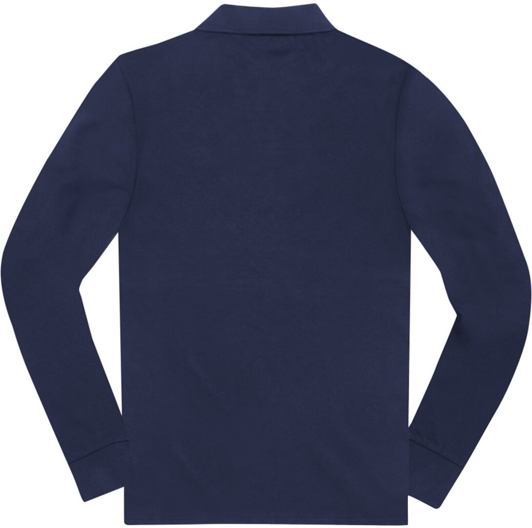 FC-Moto Long Run Polo Longsleeve Camicia blu scuro M Figura 2