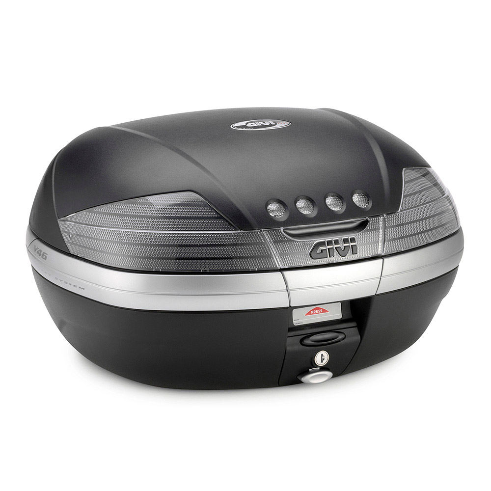 GIVI Beifahrer Rückenlehne für V46 / E52 Maxia soft schwarz Figur 1