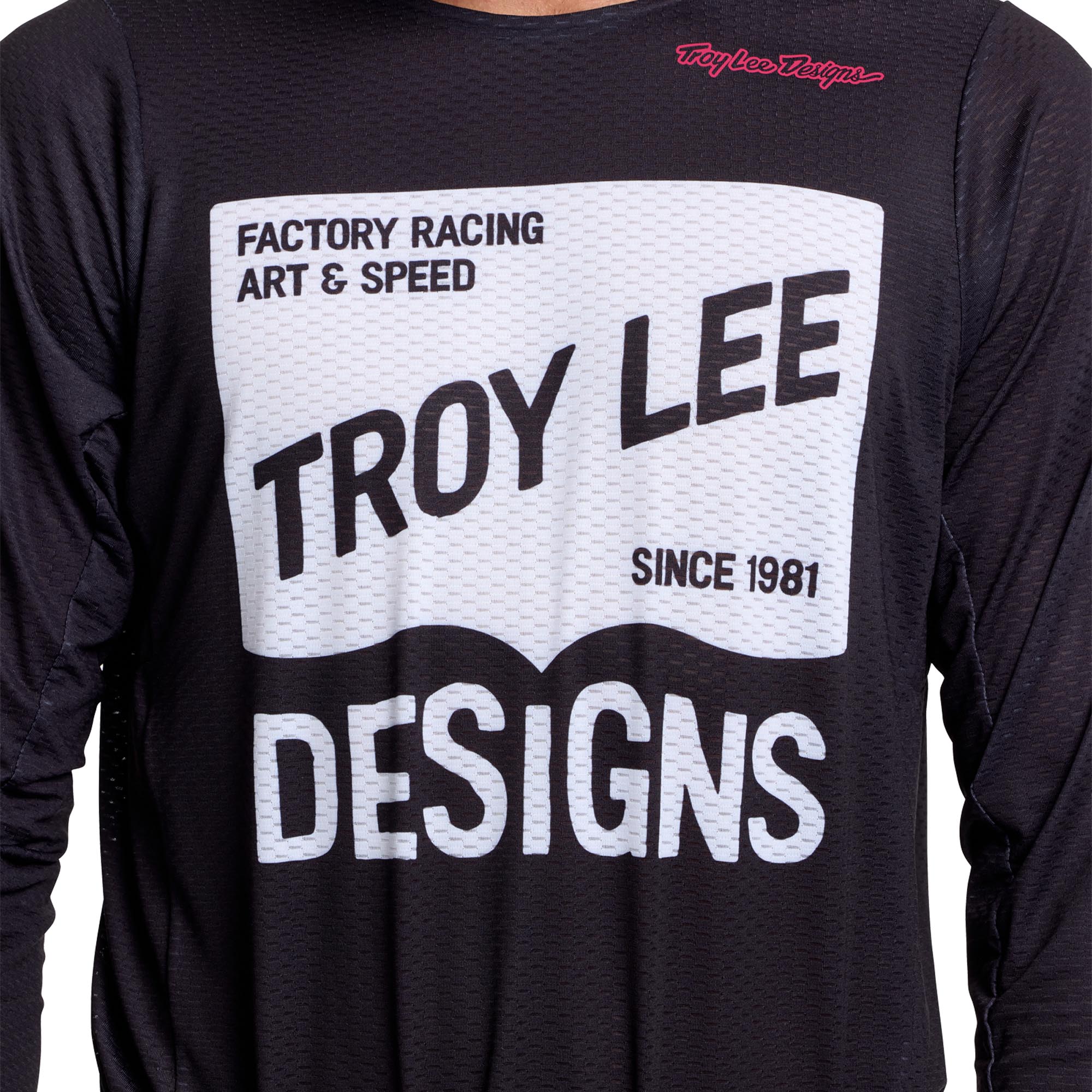 Troy Lee Designs GP Pro Air Locked Motocross Jersey schwarz M Abbildung 4
