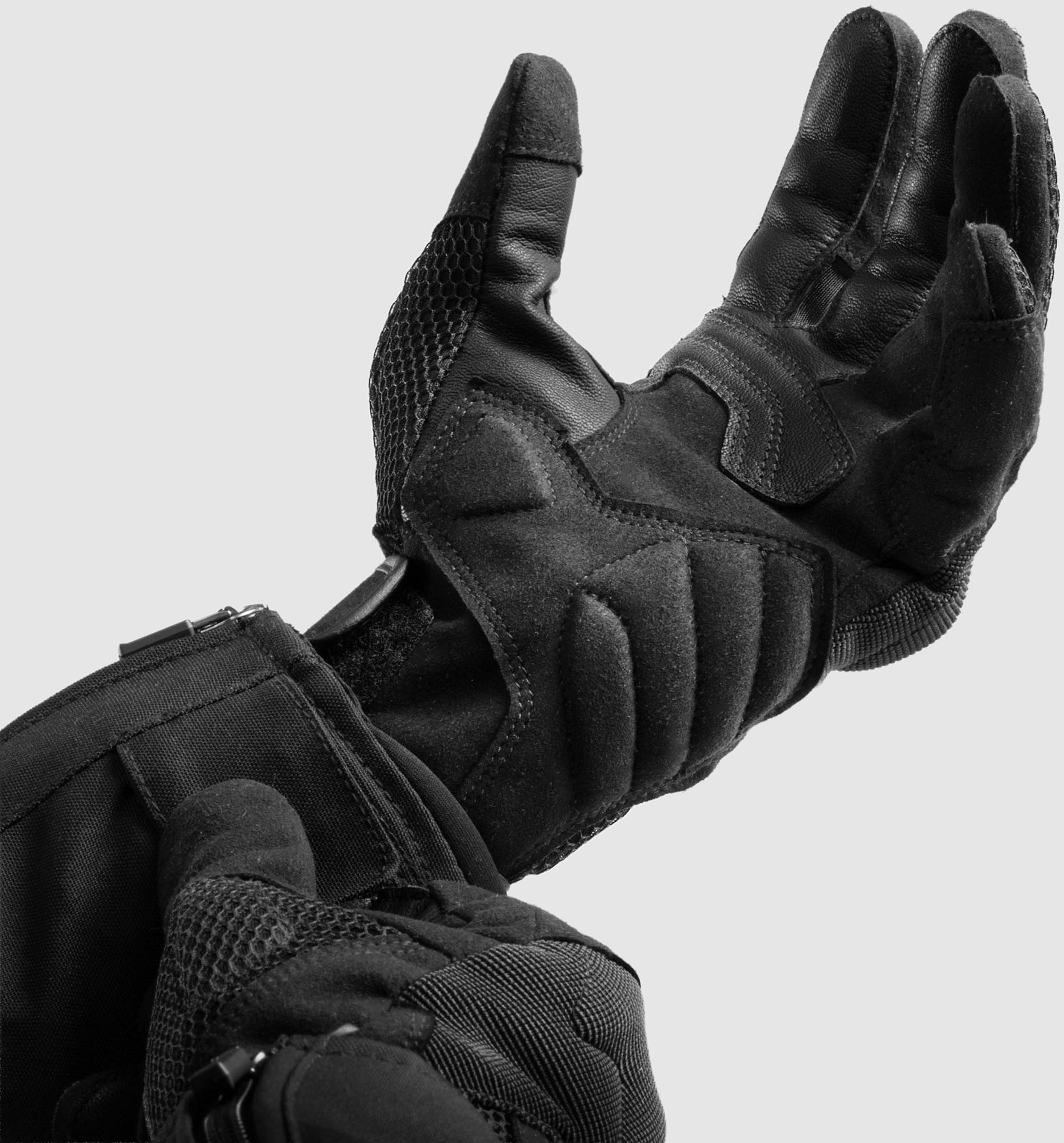 Rebelhorn Core Dames Motorhandschoenen Zwart M Figuur 8