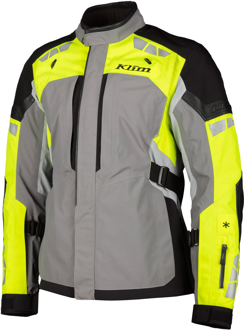 Klim Latitude Motorcycle Textile Jacket grey/yellow 52 Figure 3