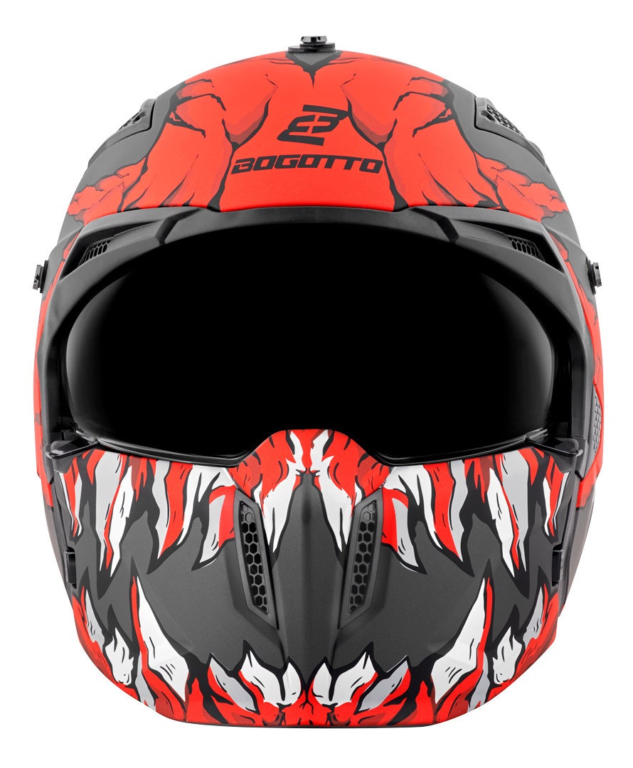 Bogotto Radic Skulash Casque Rouge/Noir XL Figure 11