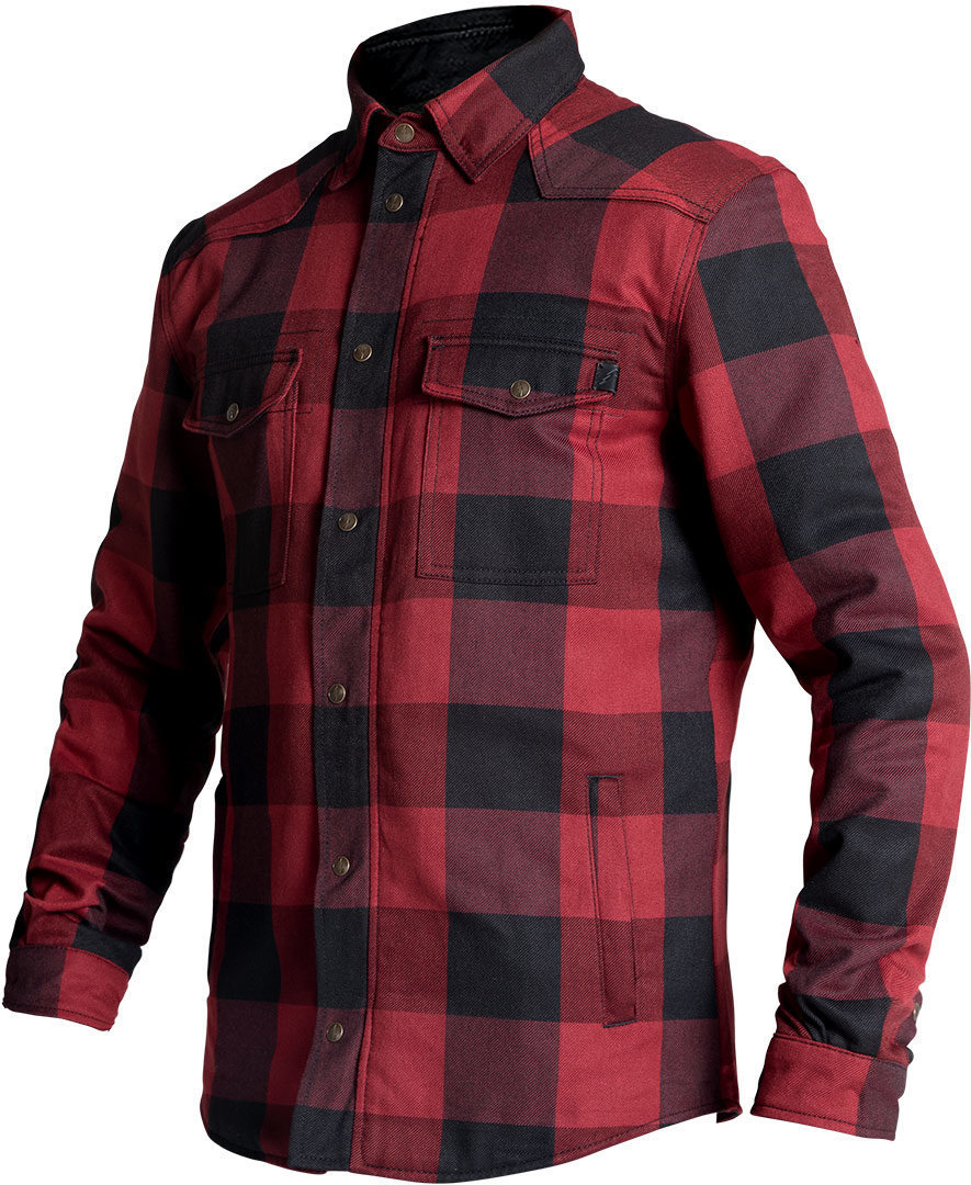 John Doe Motoshirt Overhemd Rood M Figuur 1