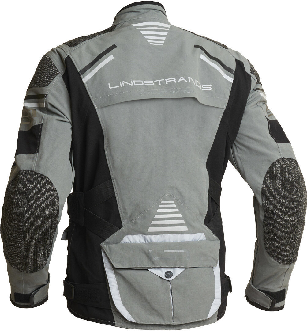 Lindstrands Sunne waterproof Motorcycle Textile Jacket grey/black 60 Figure 2