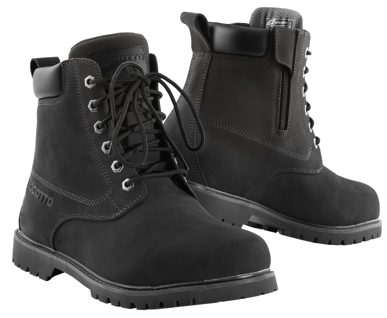 Bogotto Havoc waterproof Motorcycle Boots black 37 Figure 1