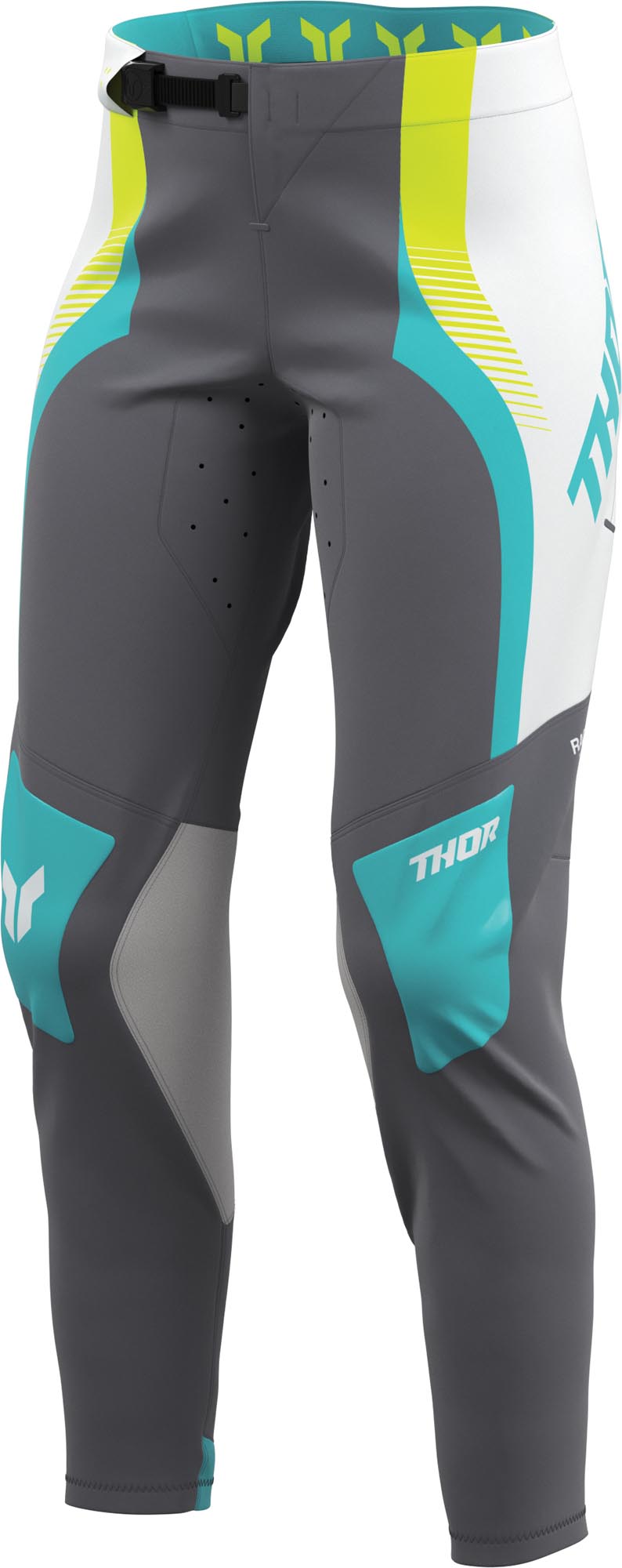 Thor Sportmode Velocity Ladies Motocross Pants grey 5/6 Figure 4