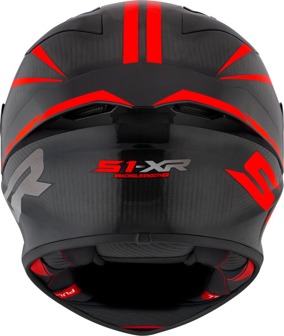 Suomy S1-XR GP Carbon Hypersonic E06 Casco nero/rosso M (57/58) Figura 5