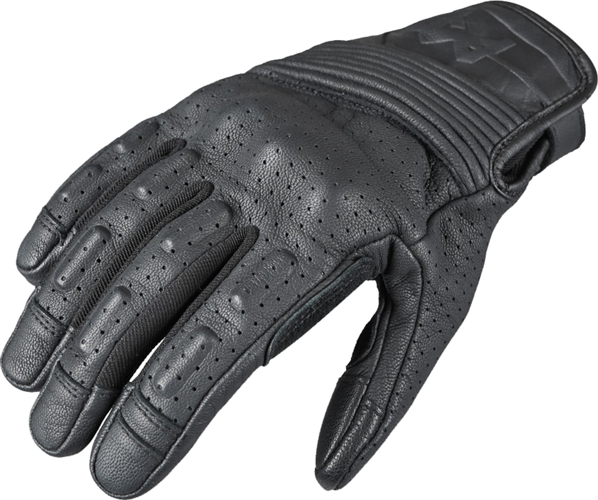 Pando Moto UME perforated Ladies Motorcycle Gloves XS Figure 2