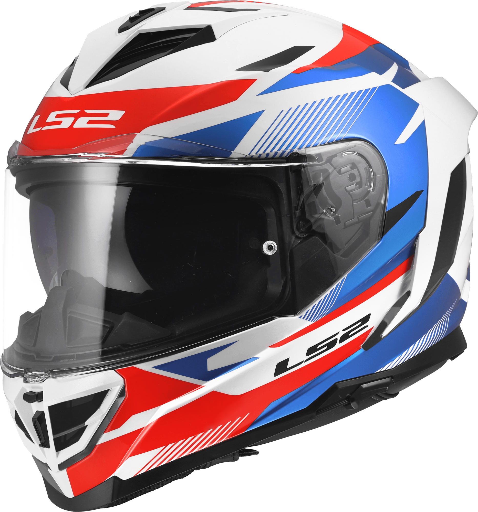 LS2 FF818 Storm III Komai Casque Blanc/Bleu/Rouge M (57/58) Figure 1