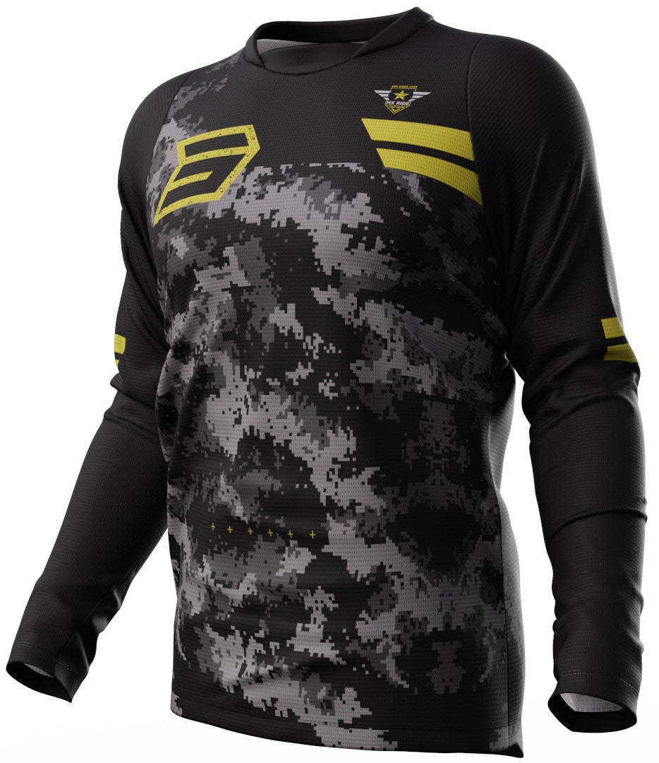 Shot Devo Army Motocross Jersey black/gold 3XL Figure 1