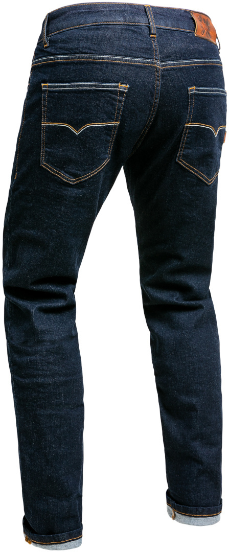 John Doe Ironhead Mechanix Draw 2017 Jeans da moto Indaco 30 L36 Figura 5