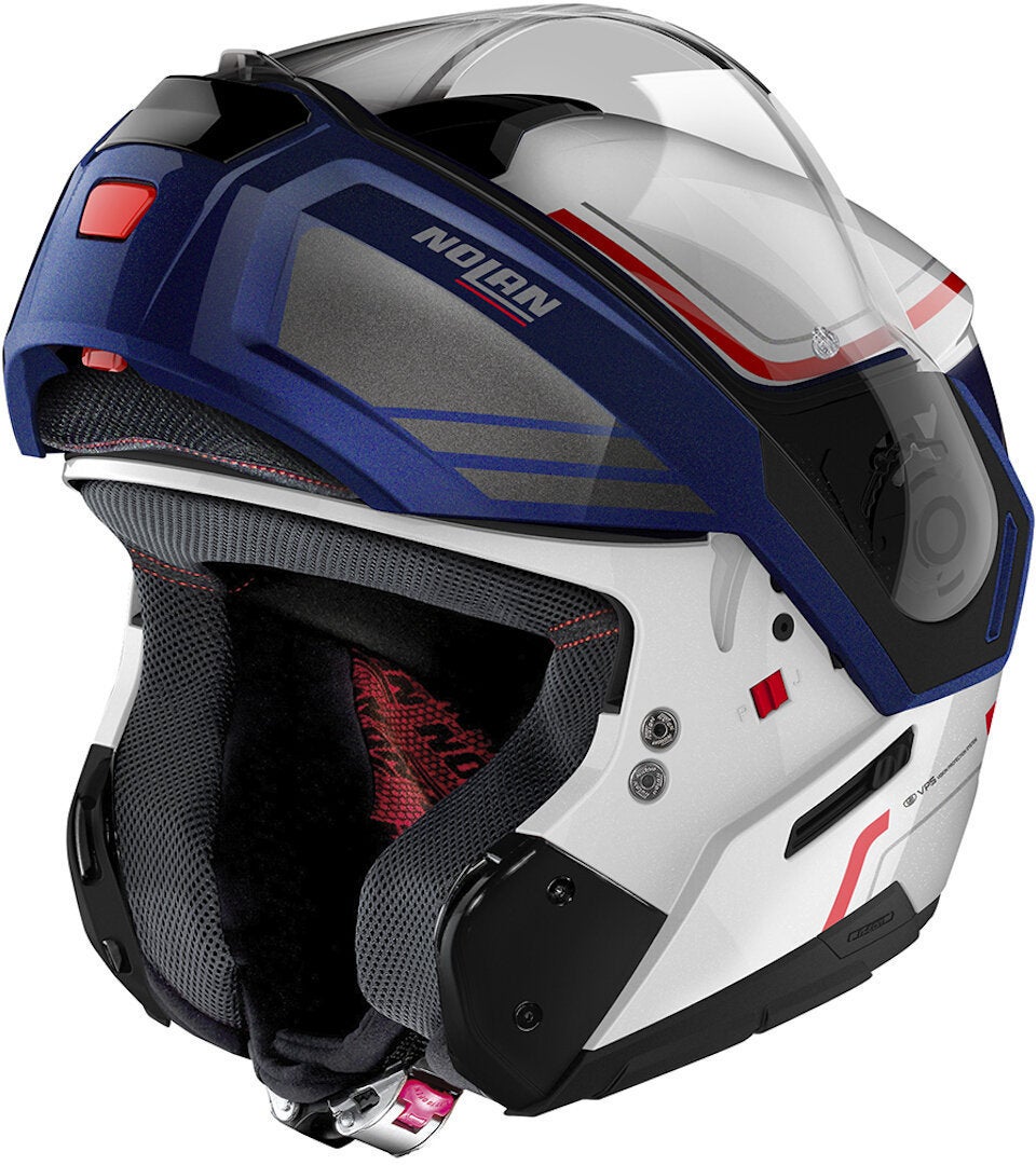 Nolan N90-3 Voyager N-Com Casco bianco/rosso/blu S (56) Figura 2