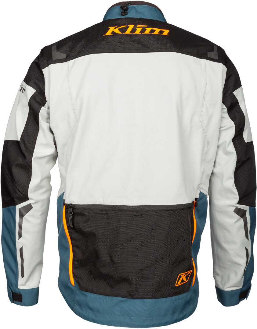 Klim Dakar Veste textile moto Vert/Orange L Figure 4