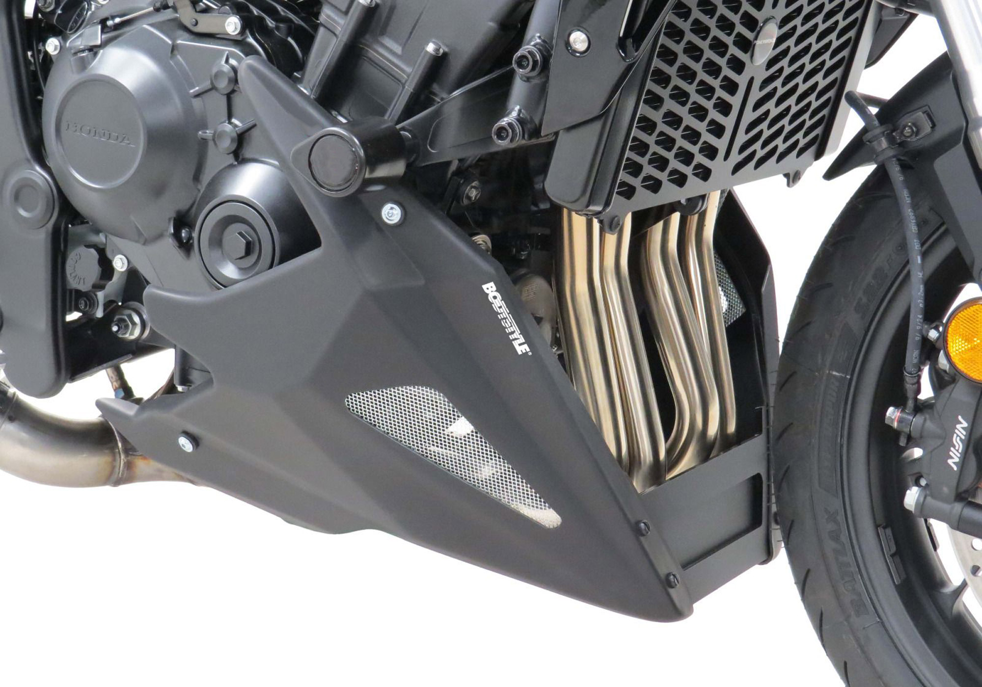 BODYSTYLE belly pan ABS plastics matt black Figure 1