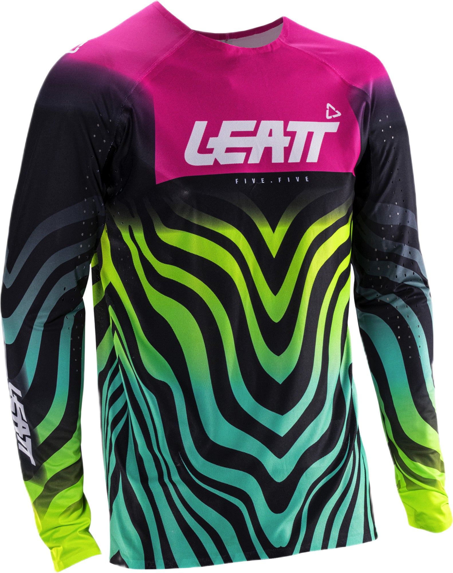 Leatt Moto 5.5 UltraWeld Maillot de motocross noir/multicolore XL Figure 1