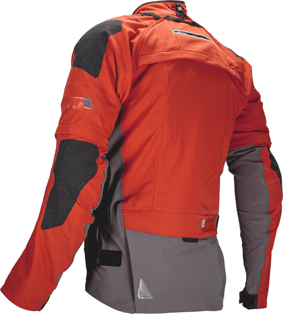 Leatt ADV Rally 5.5 Motorcycle Textile Jacket orange/grey L Figure 2