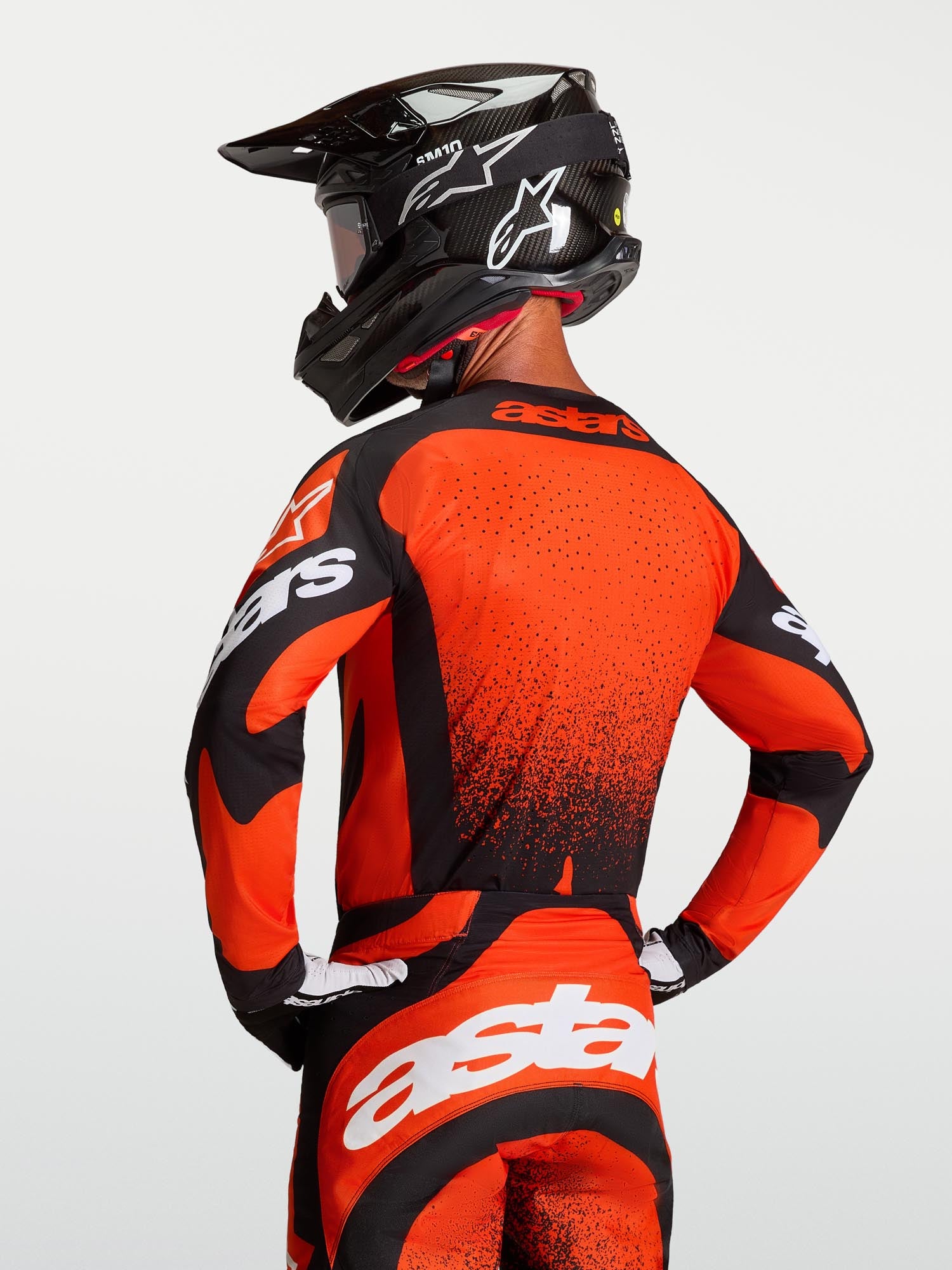 Alpinestars Techstar Swan Maillot Motocross Rouge/Noir/Blanc XL Figure 9