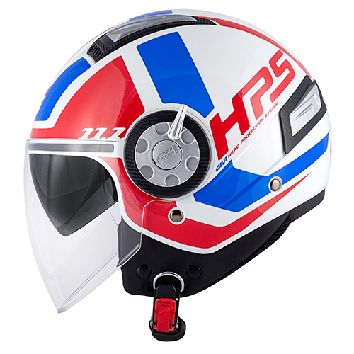 GIVI 11.1 Air Jet-R Class Capacete a jato branco/vermelho/azul M Figura 2