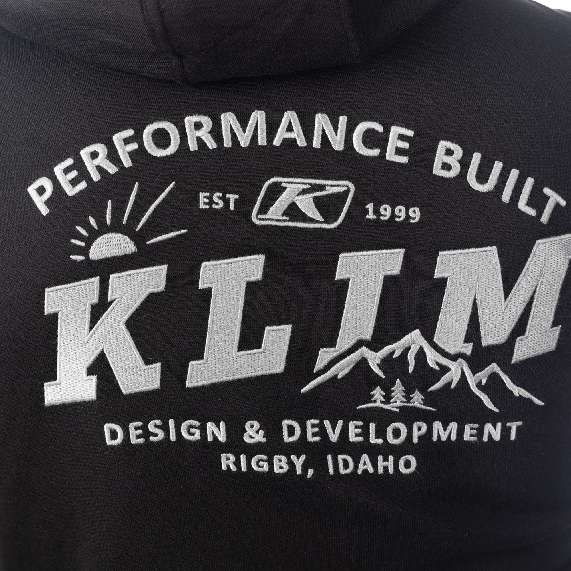 Klim Lost River ジップフーディー 黒 2XL 図4