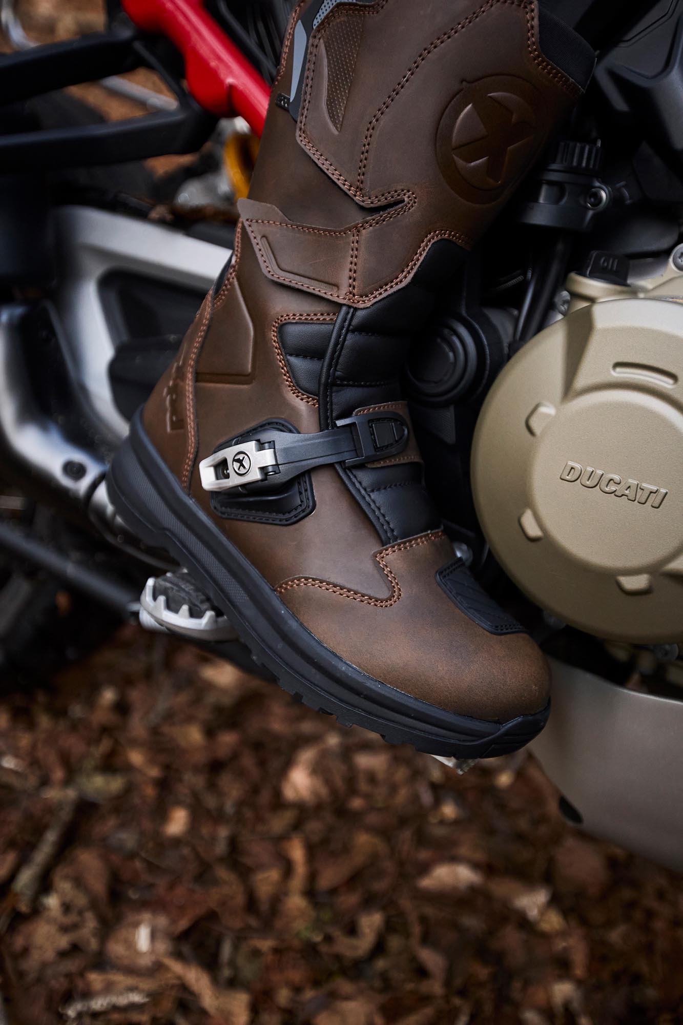XPD X-ADV Tourmax H2Out waterproof Motorcycle Boots brown 45 Figure 9