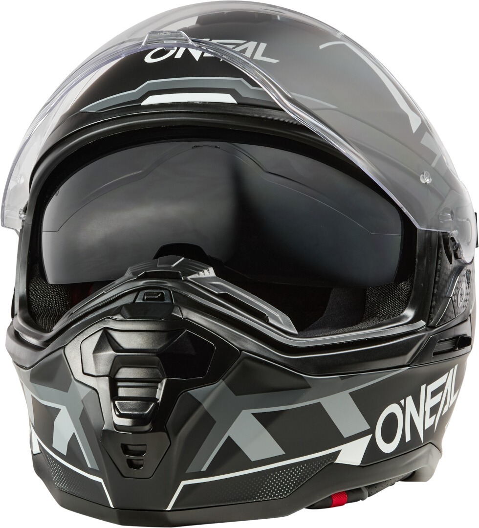 Oneal D-SRS Square V.25 Cască de motocross Negru mat/gri/alb L Figura 7
