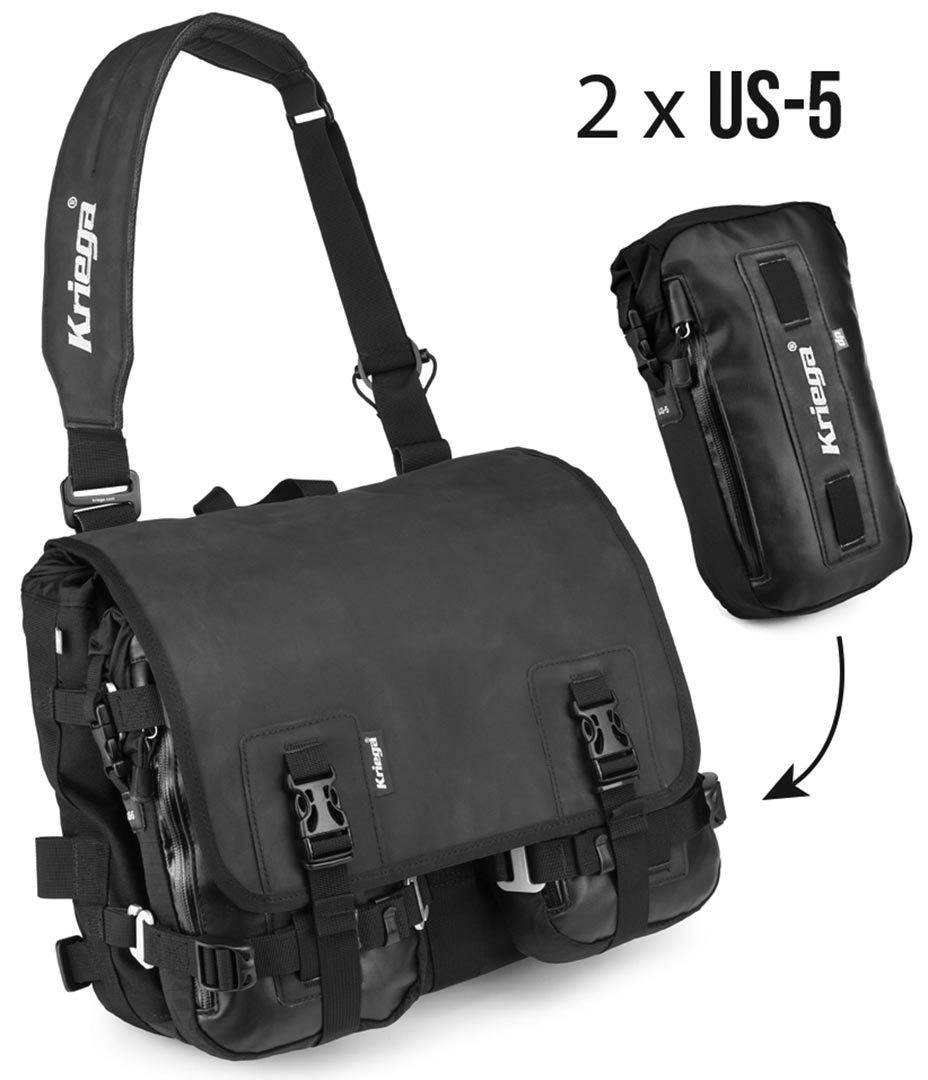Kriega Urban Messenger vattentät väska Figur 3
