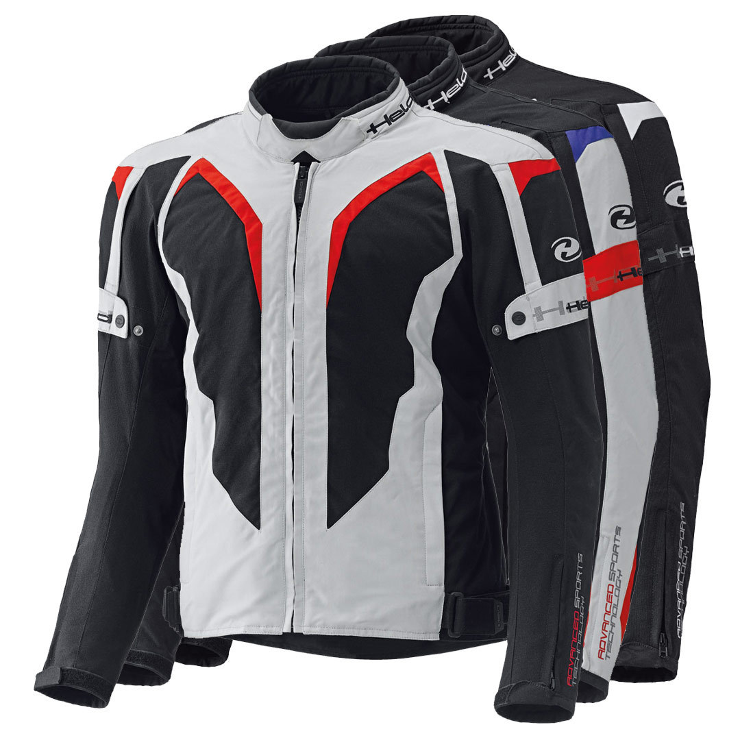 Held Zelda Giacca tessile moto grigio/blu M Figura 2