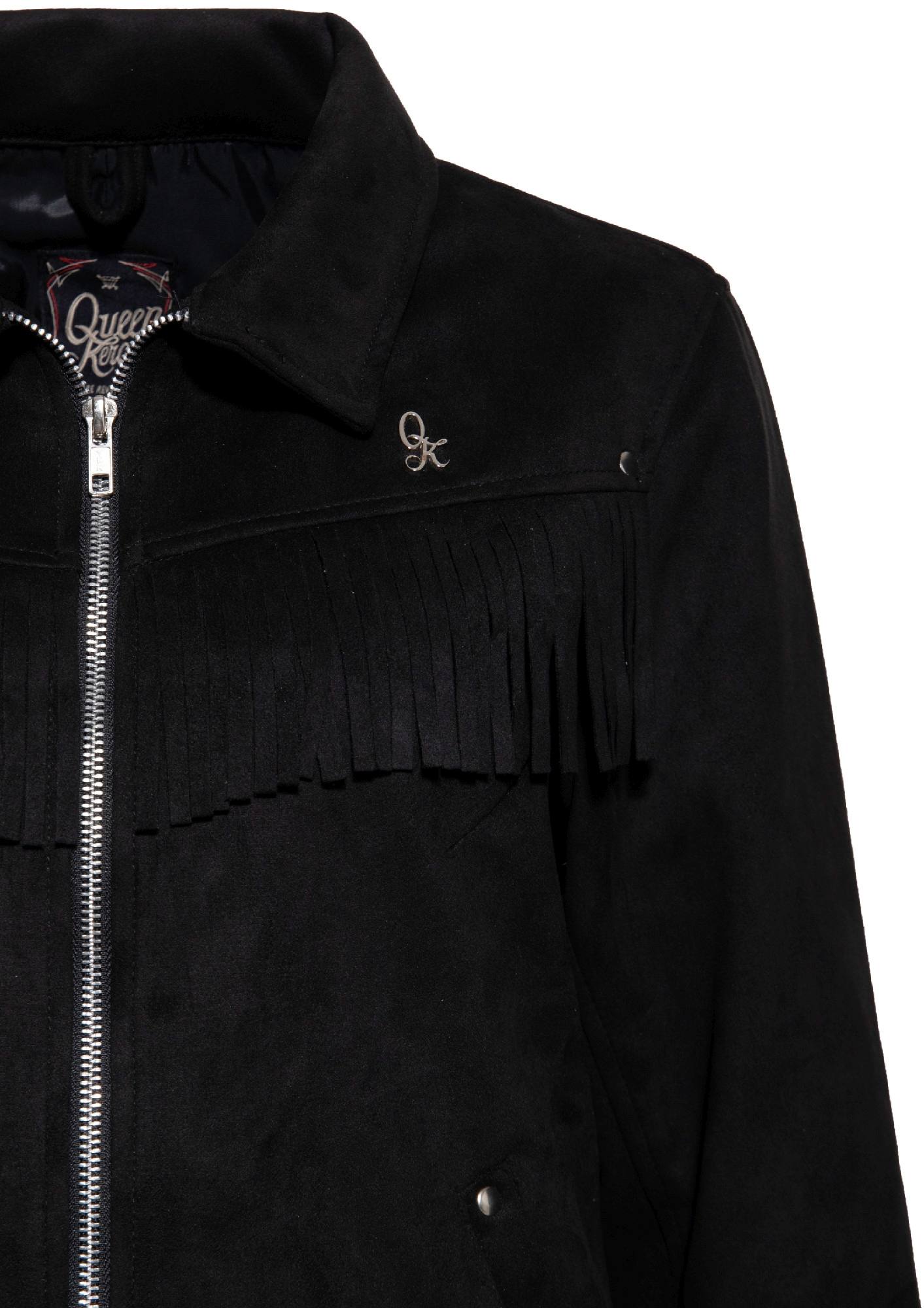 Side view of Queen Kerosin Western Ladies Jacket