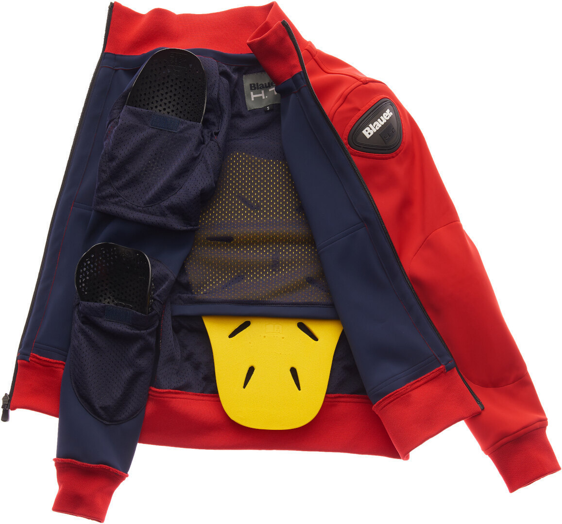 Blauer Easy Pro Motorcycle Textile Jacket red M Figure 4