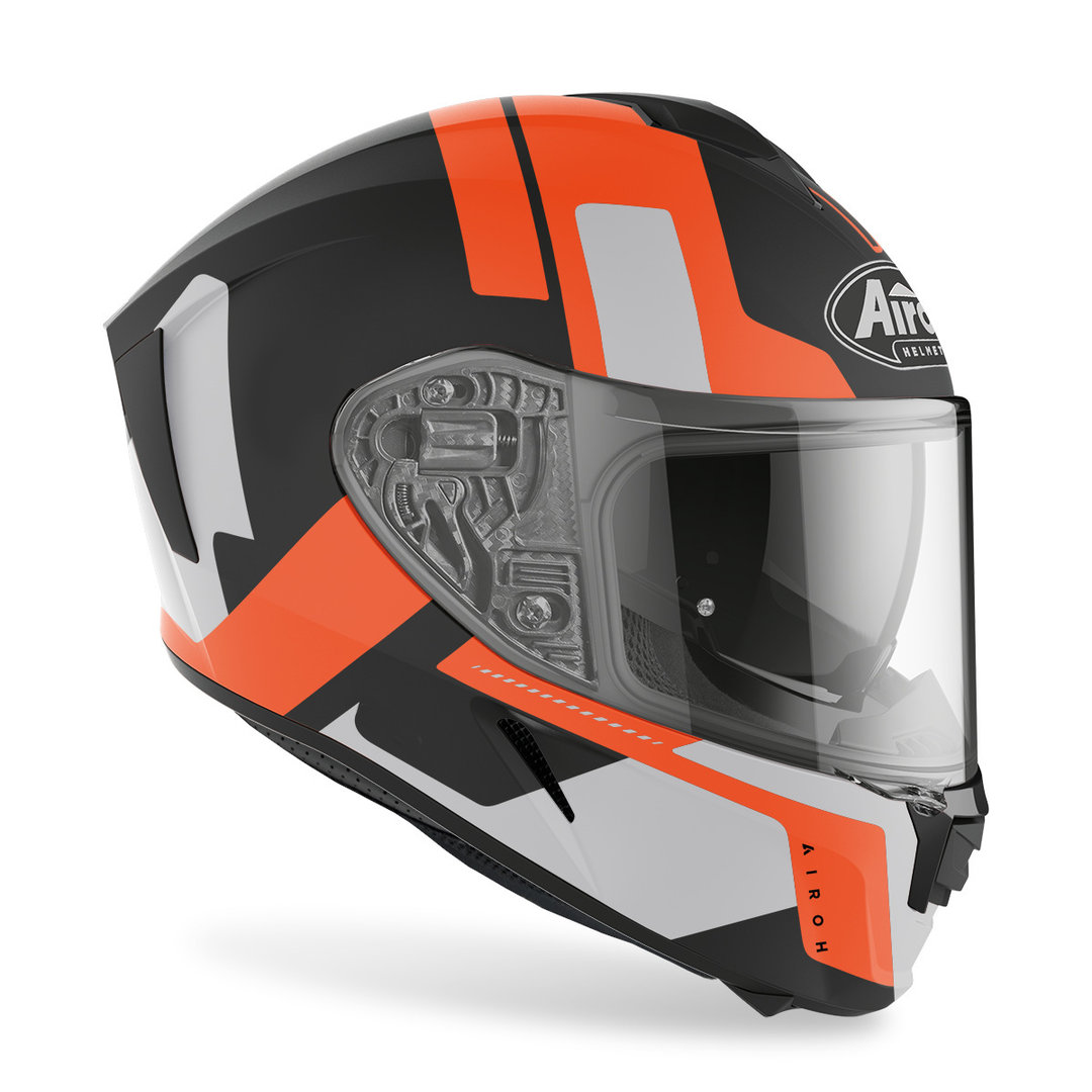 Airoh Spark Shogun Hjelm sort mat/orange S (55/56) Figur 3