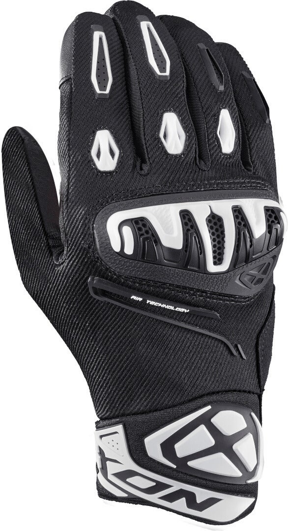 Ixon Mirage Air Motorcycle Gloves black/white M Figure 1