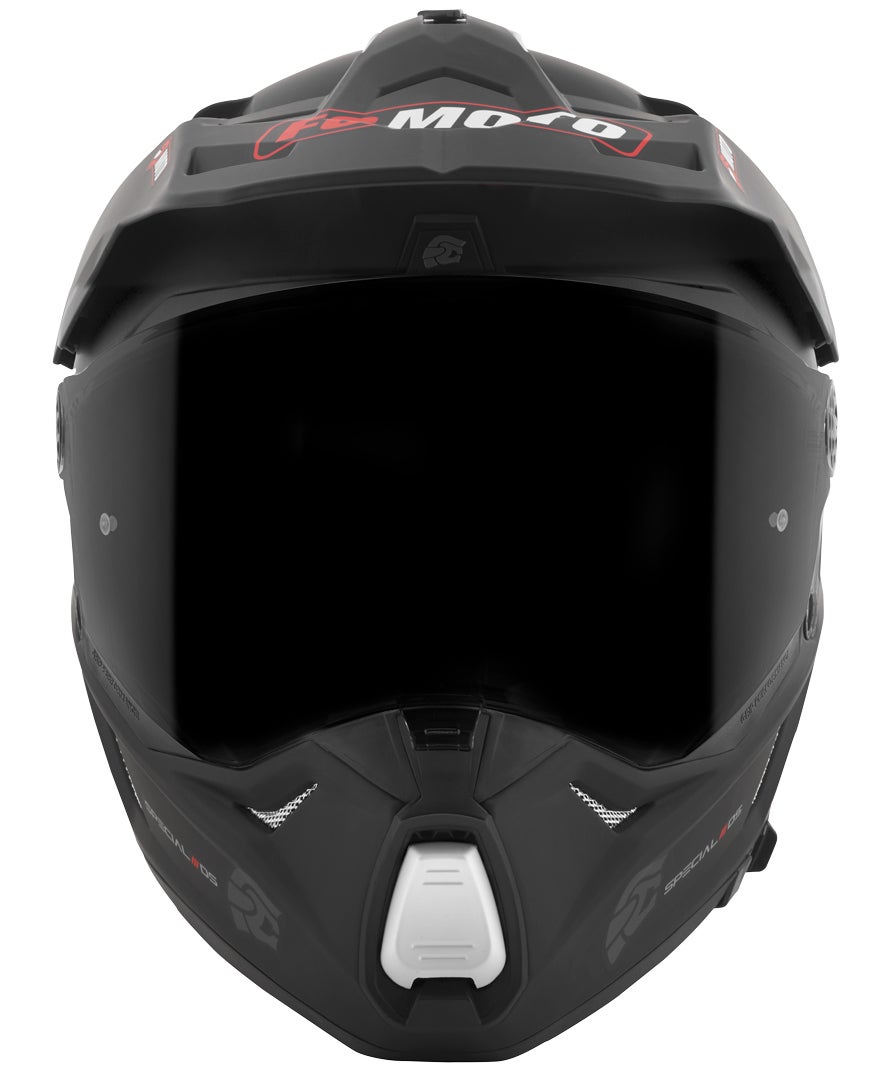 FC-Moto Merkur Pro Straight 엔듀로 헬멧 흑백 L 그림 5