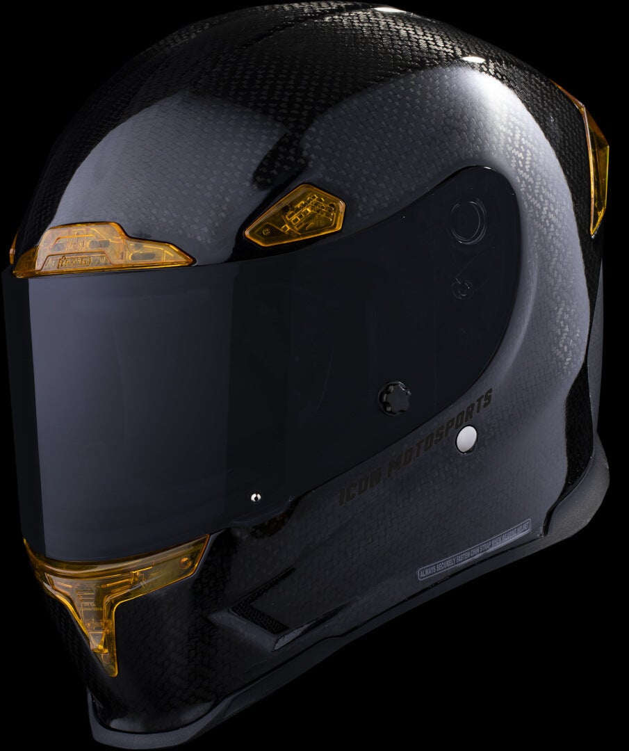Icon Airframe Pro Casco Carbon 4Tress nero/giallo M (57/58) Figura 6
