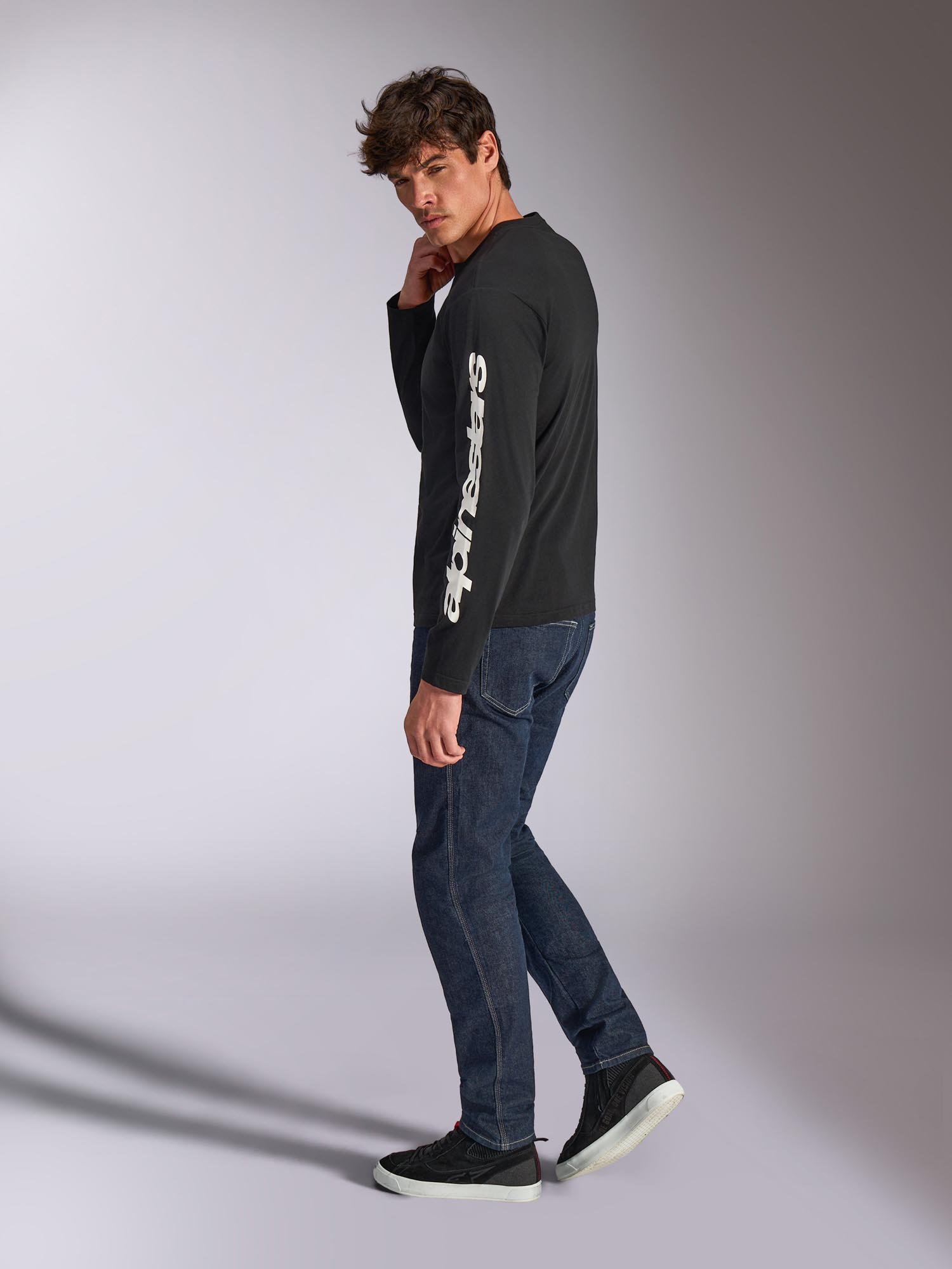 Alpinestars Trackside CSF Chemise à manches longues Noir/Blanc L Figure 7