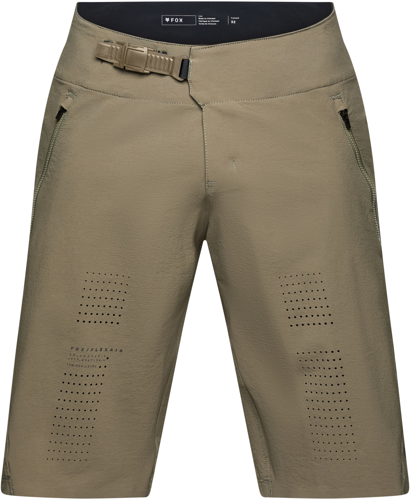 FOX Flexair Lined Short de vélo Vert militaire 36 Figure 1