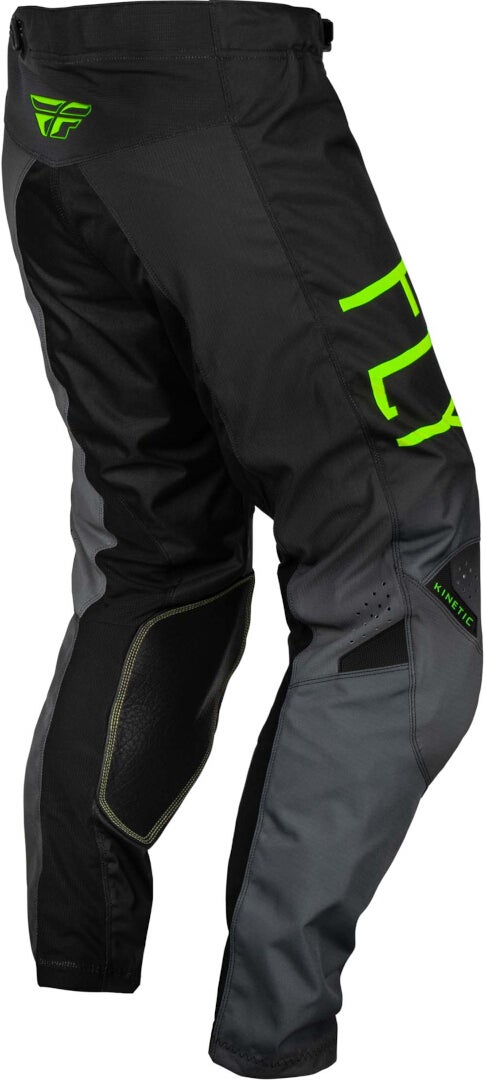 Fly Racing Kinetic Prodigy 2024 Motocross bukser til børn sort/grøn 26 Figur 3
